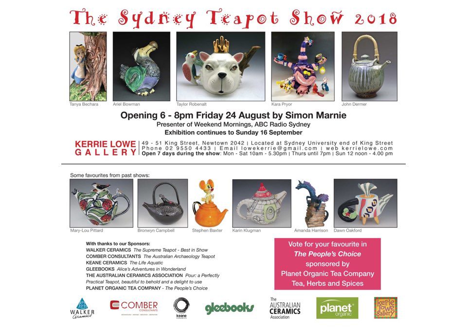 The Sydney Teapot Show 2018