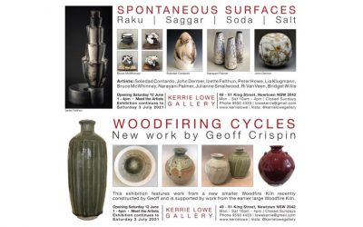 Spontaneous Surfaces & Woodfiring Cycles