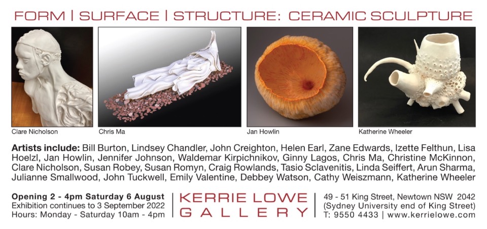 Form|Surface|Structure: Ceramic Sculpture
